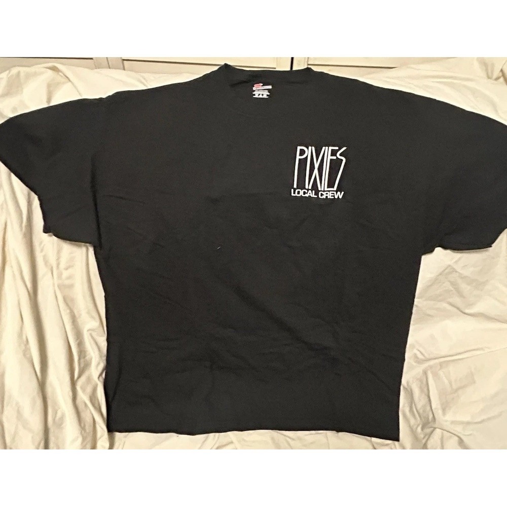 VTG Pixies Band Tee Local Crew XL Black Unworn New Old‎ Stock Hanes Authentic
